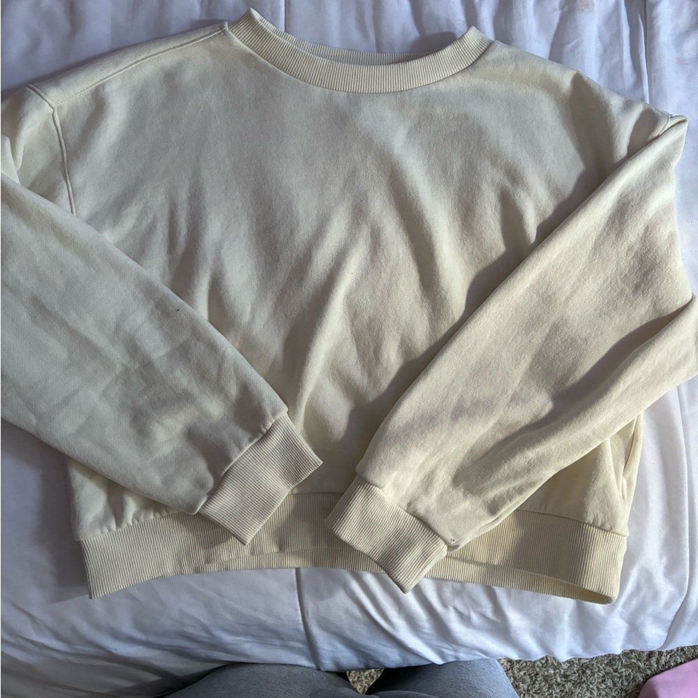 Cropped sweatshirt